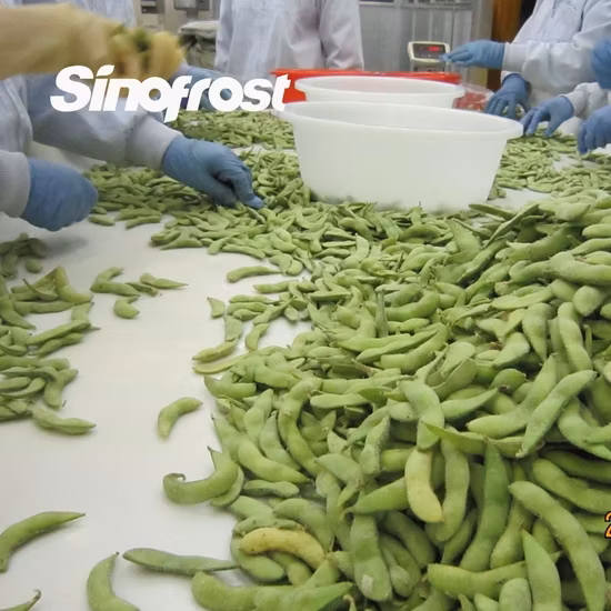 IQF冷凍大豆粒、冷凍枝豆粒、冷凍殻付き大豆、冷凍殻付き枝豆